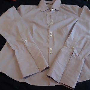 Liz Claiborne Dress Shirt Lavender Size 10